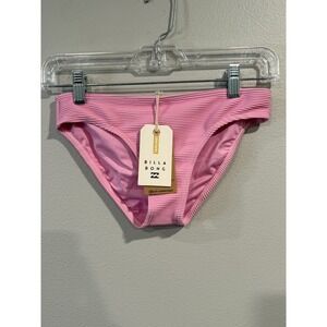 Billabong Womens Tanlines Lowrider Bikini Swim Suit Bottoms NWT Sz S Coral Pink